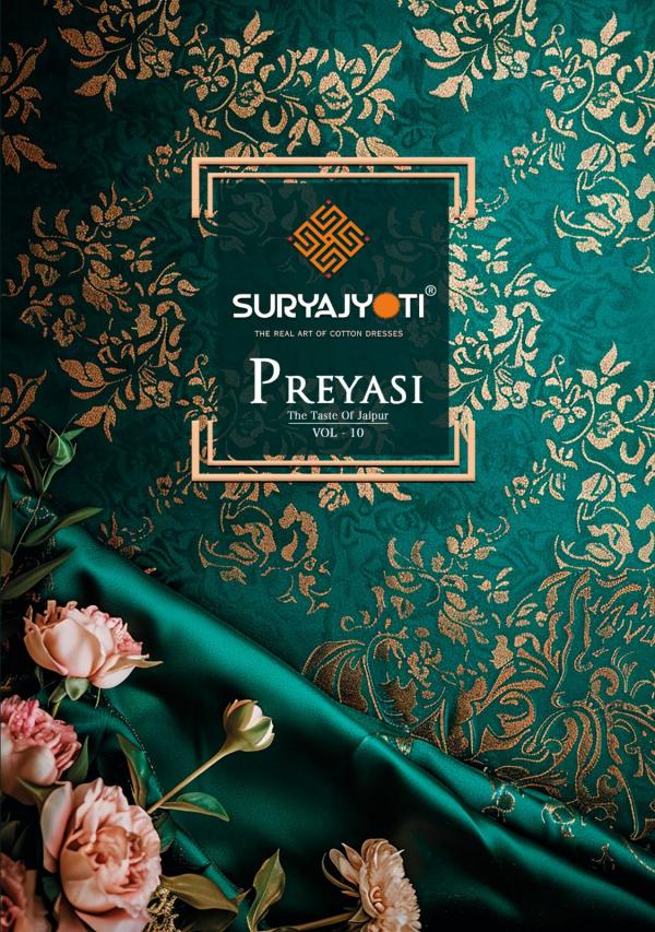 Suryajyoti Preyasi Vol-10 – Jaipuri Dress Material